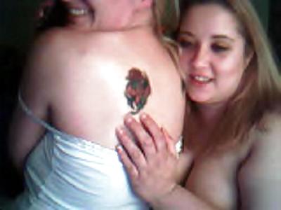 Topless Girlfriends Flashing on Webcam #3815328