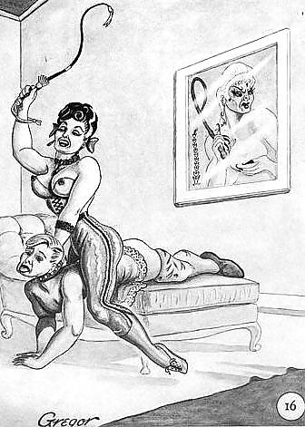 Art Thématique Dessinée Porno 9 - Femdom (2) #11680052