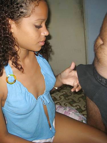 Brazillian Black Girl Andrielle Sucking #13085255