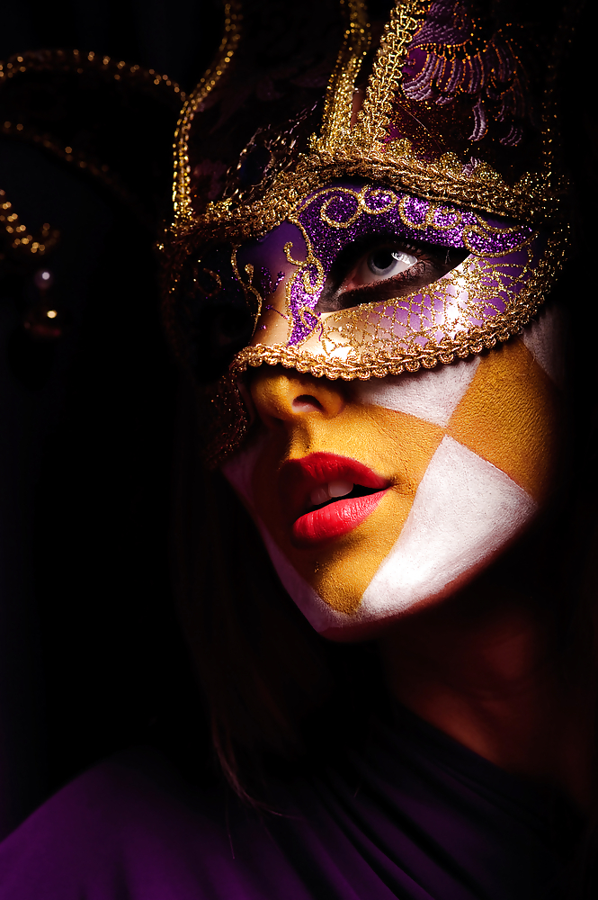 Venetian masks for Black--Widow #16364561