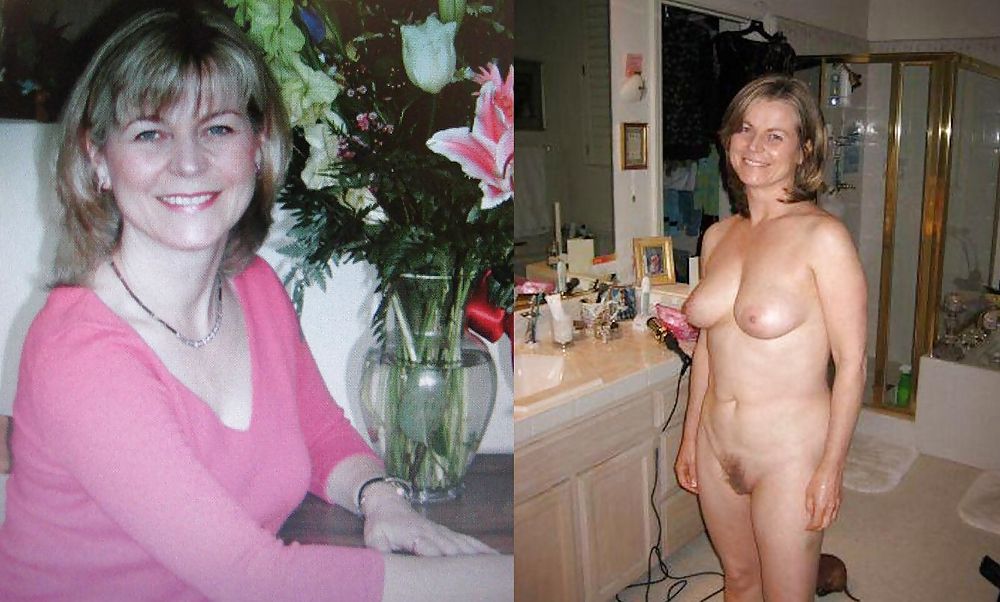 Dressed and undressed wives milf housewives #5214754