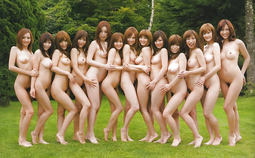Nackte Mädchen Gruppen 19 - Zufalls Asiatischen Gruppenbilder #17492391