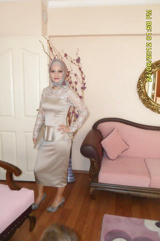 Arabisch-muslimischen Türkischen Turban-Hijab #17708702