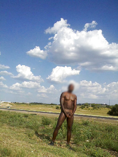 Black Man Naked Outdoors 7 #19940990