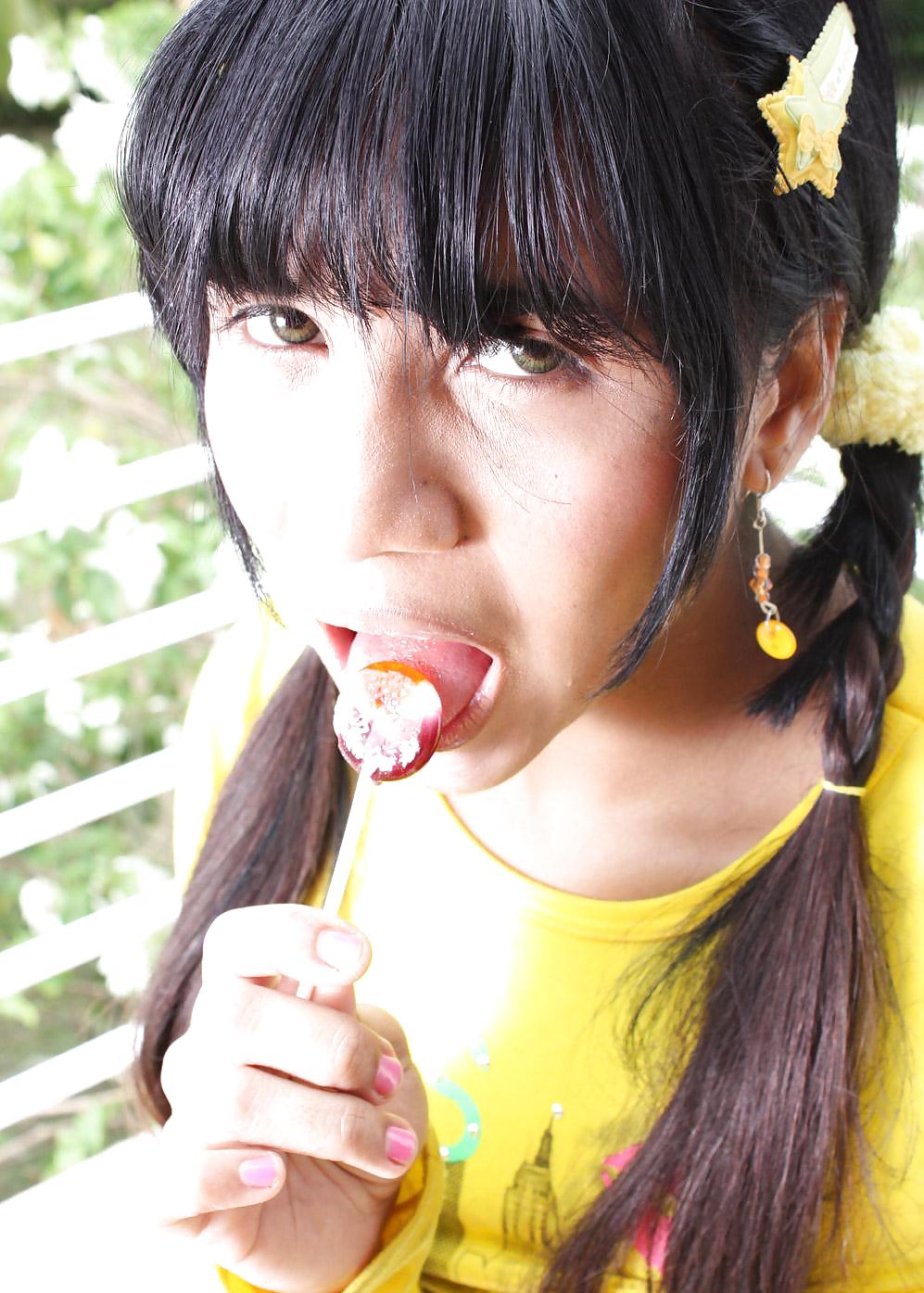 Charming Tobie - Licking a lollypop #3789415
