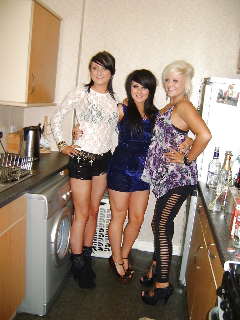 Random dirty british UK chav sluts slags and uni whores 2 #16119800