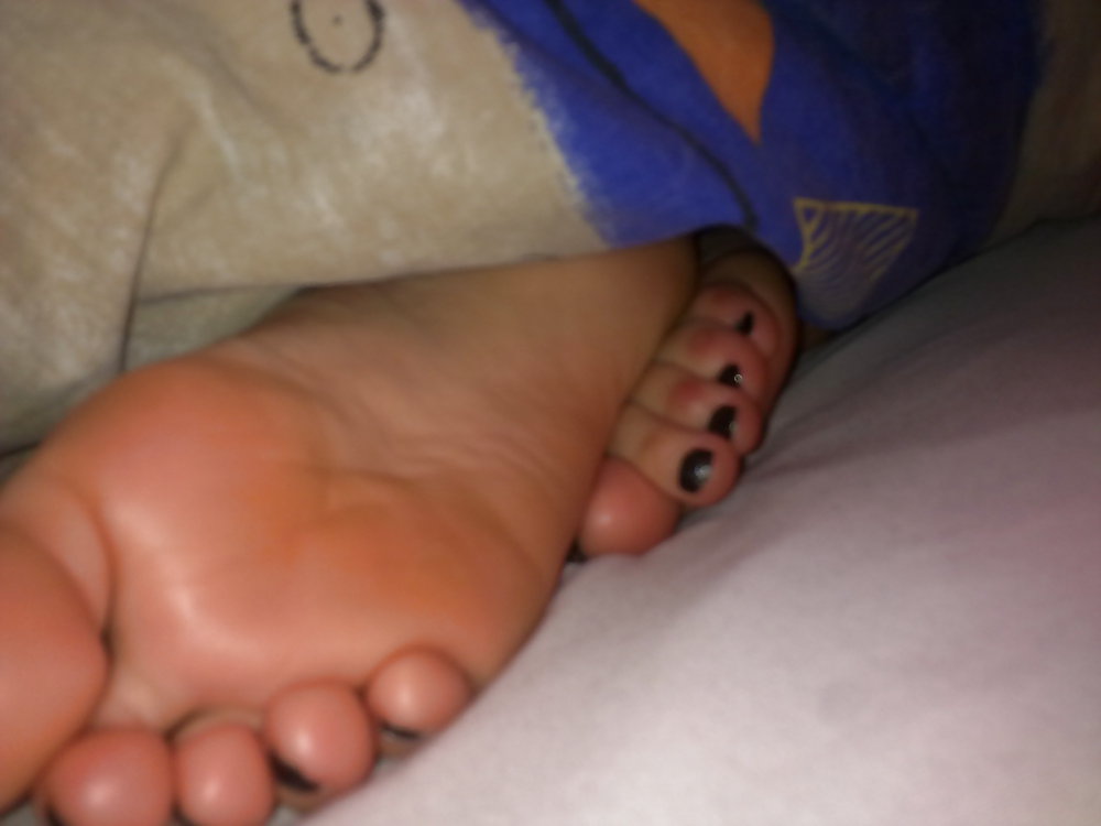 Black cum toes #7904004