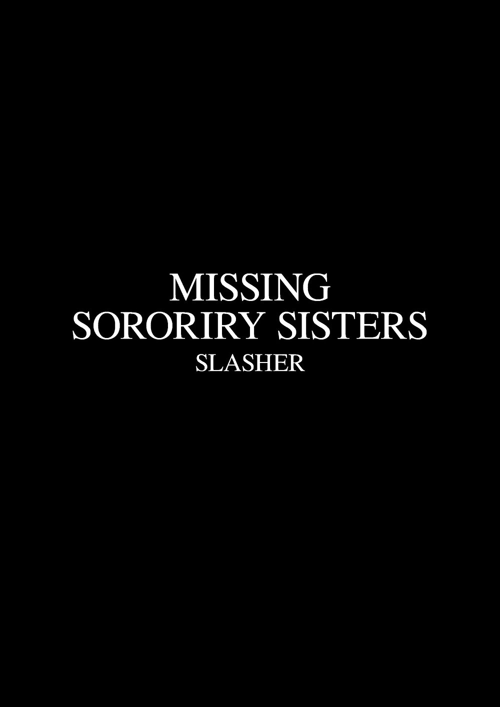 Fehlende Sorority Schwestern #13866284