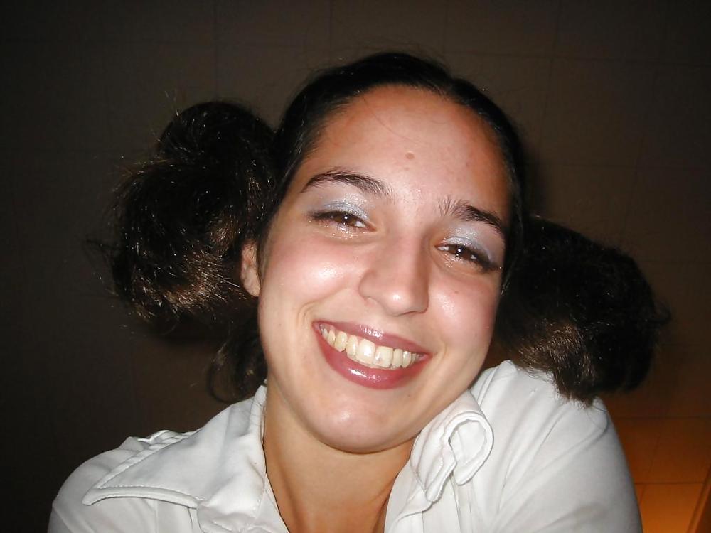 LATINA POSING IN SCHOOLDRESS #9538966