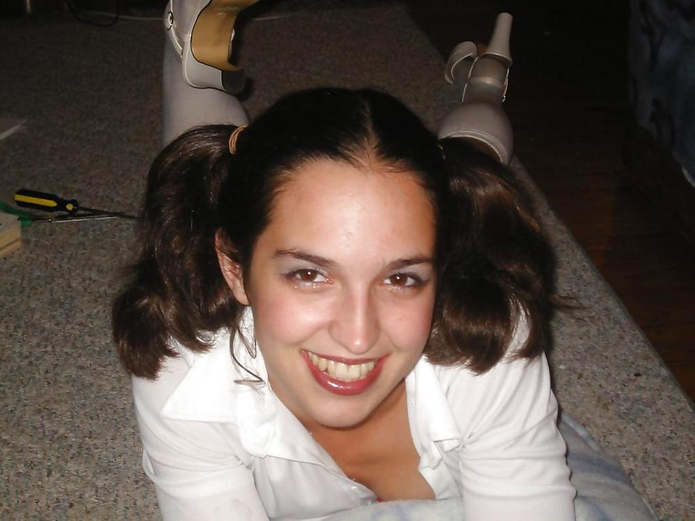 LATINA POSING IN SCHOOLDRESS #9539006