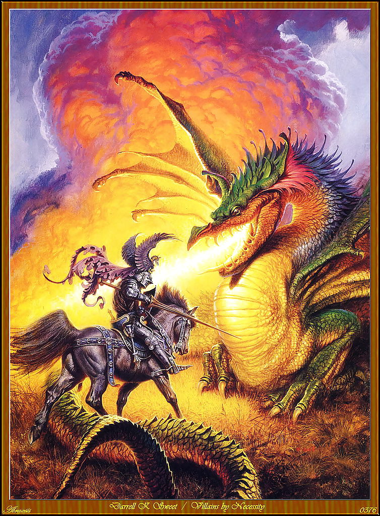 Arte de fantasía del dragón
 #14346153
