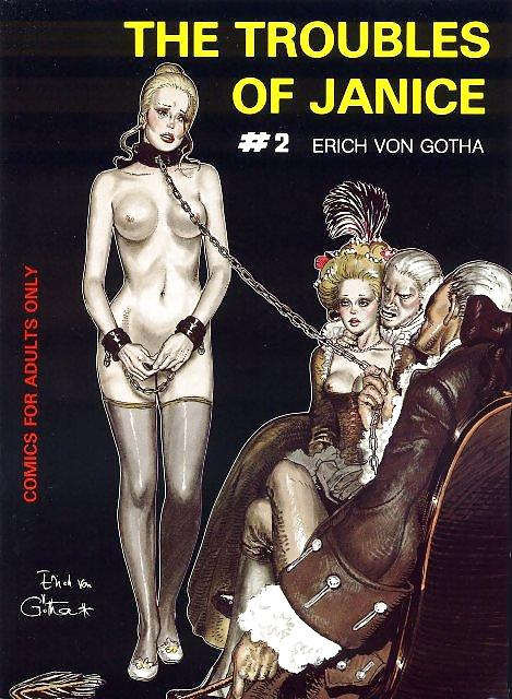 Erotischen Comic-Kunst 8 - Die Probleme Von Janice (2) C. 1990 #14852421