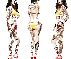 Kat von d legs & feet #7538410