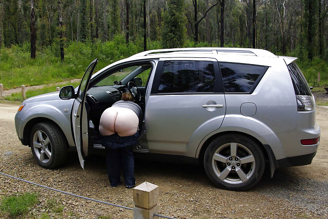 Natural Boobs & Asses in, ontop and by the Car! #1 #22816999