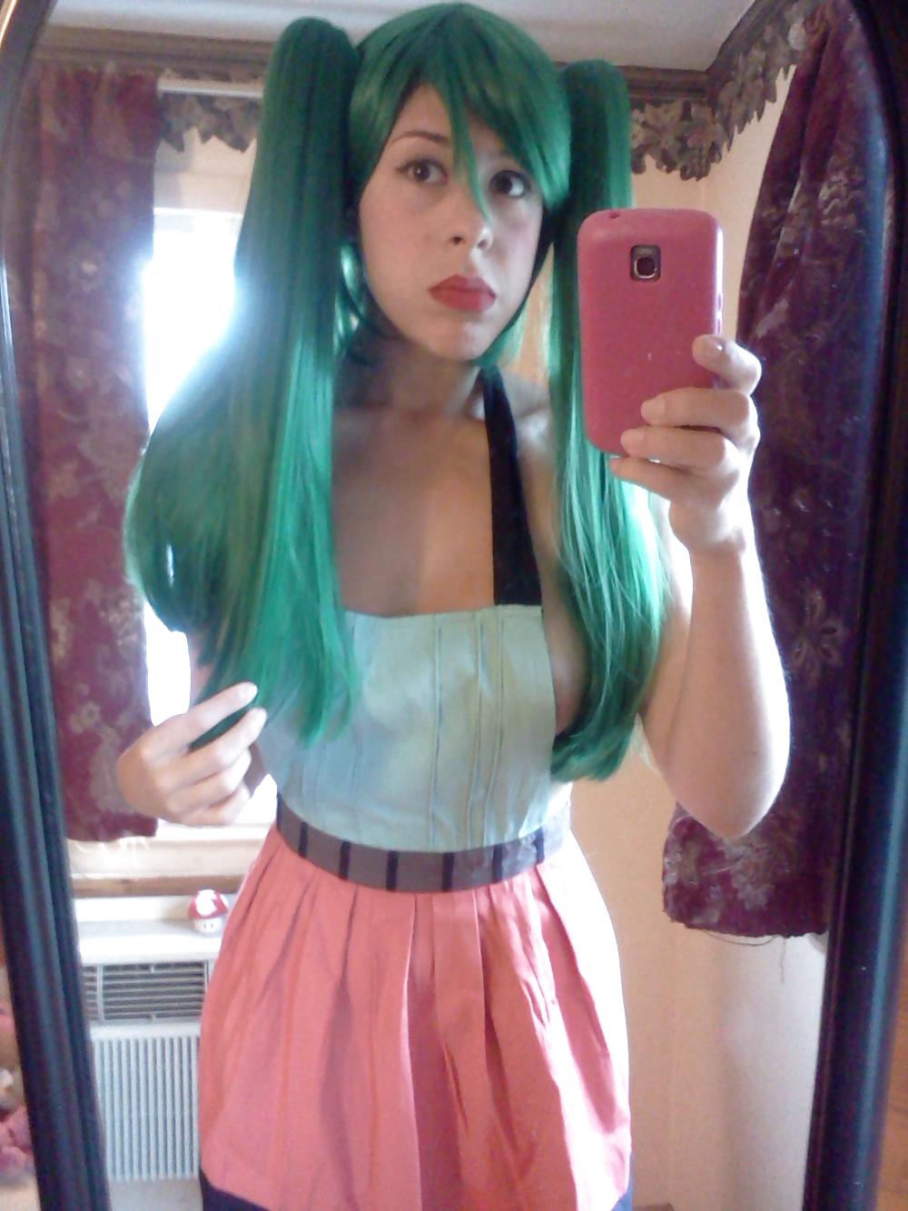 My collection 43 : green hair selfshot  #18097994