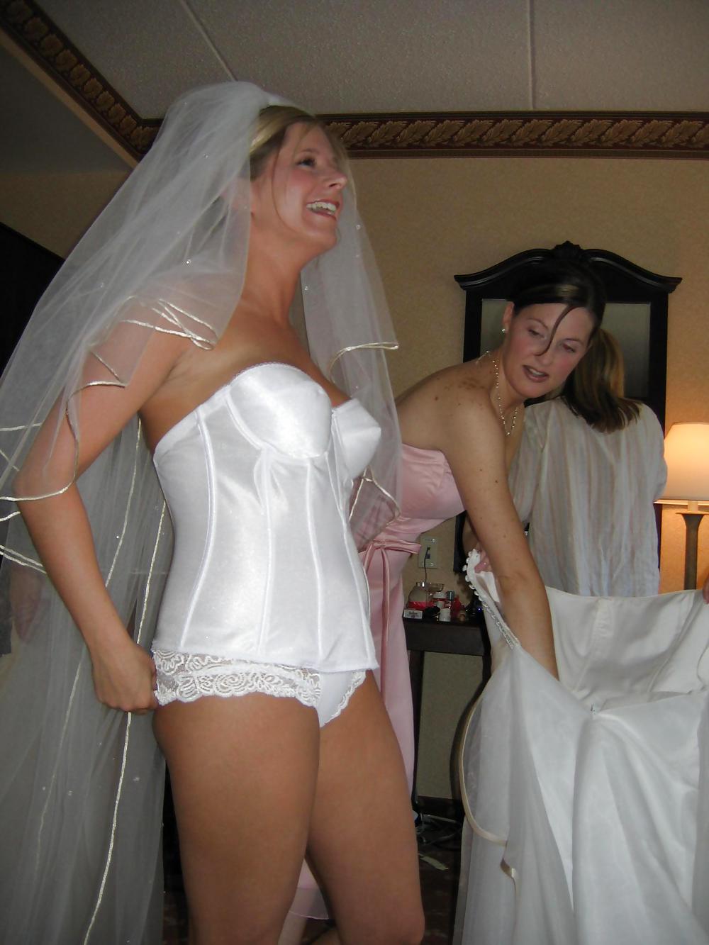 Brides in their lingerie #8119936