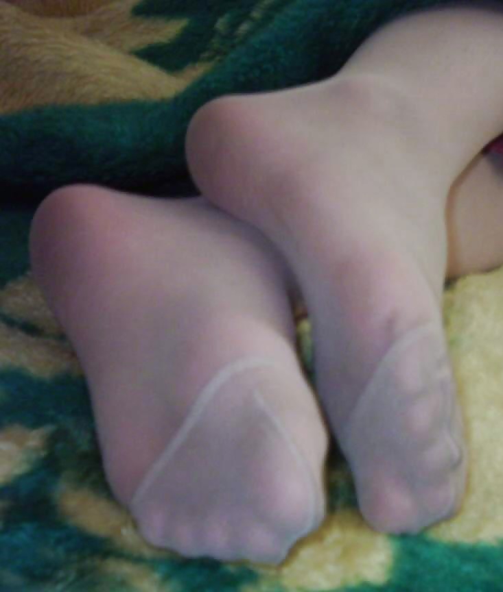 Nylon foot love #10779053