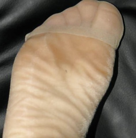 Nylon foot love #10779118