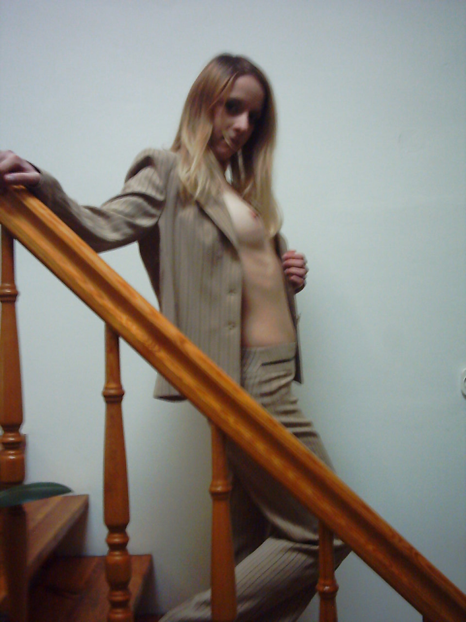 Beautiful blonde woman miniature tits #9675879