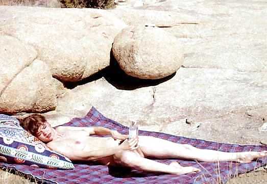 Rubia en las rocas consiguiendo de dos tipos
 #7506330