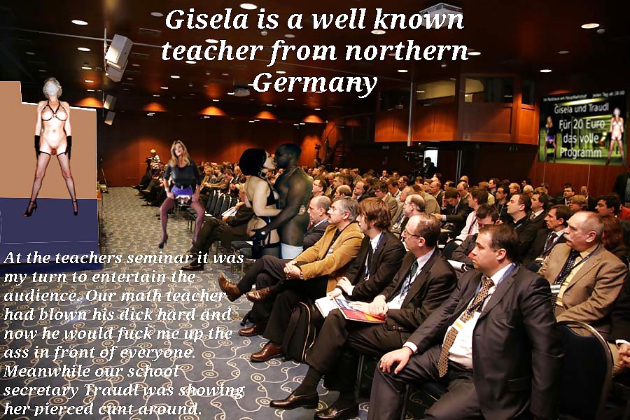 Gisela Captions German teacher and secretary #6422096