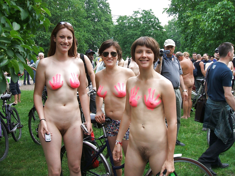 World Naked Bike Ride !! X #12132436