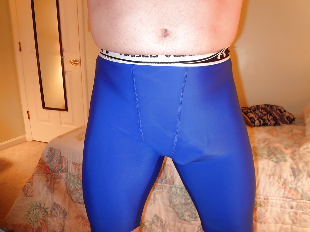 Spandex Pants and Thigh Highs #17776261