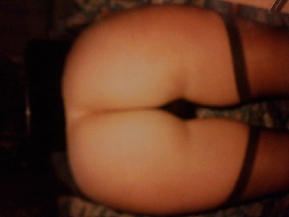 Wifes tight arse and black bush #15235602