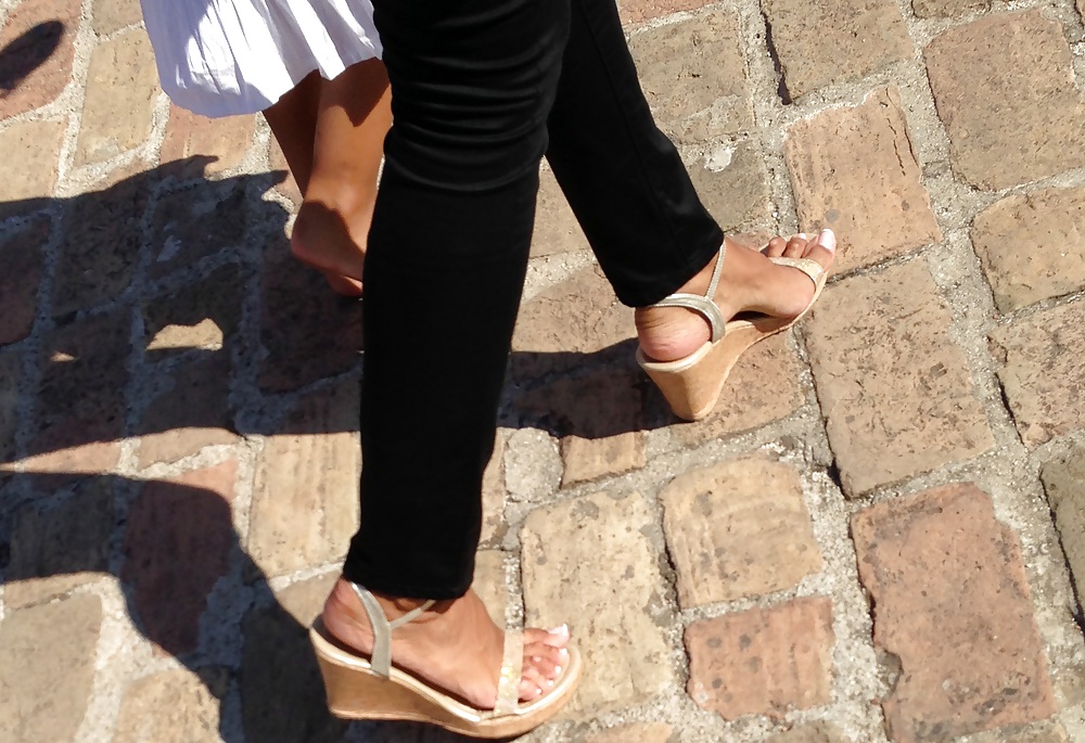 Summer time wedges and high heels 3 #21366362