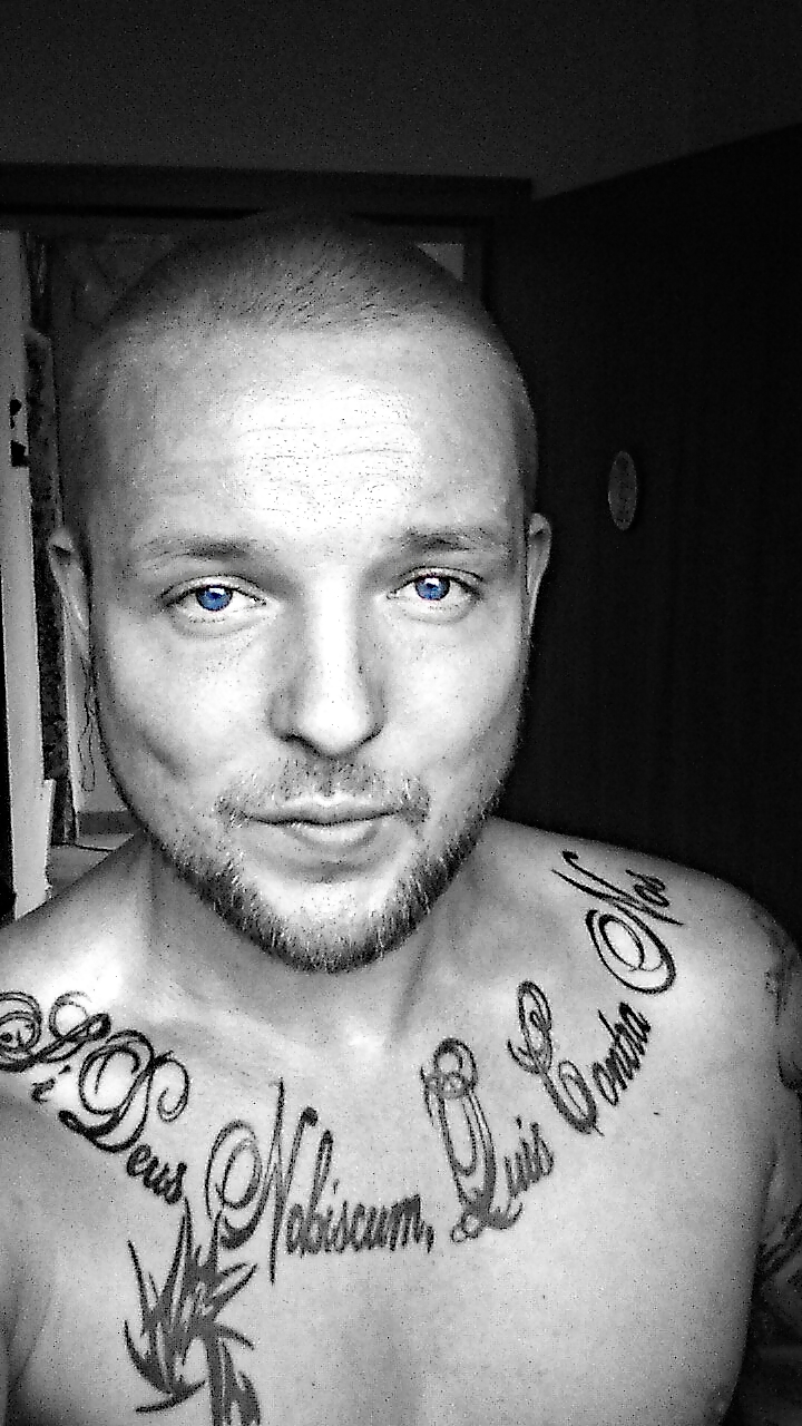 Just me...and a new tattoo 