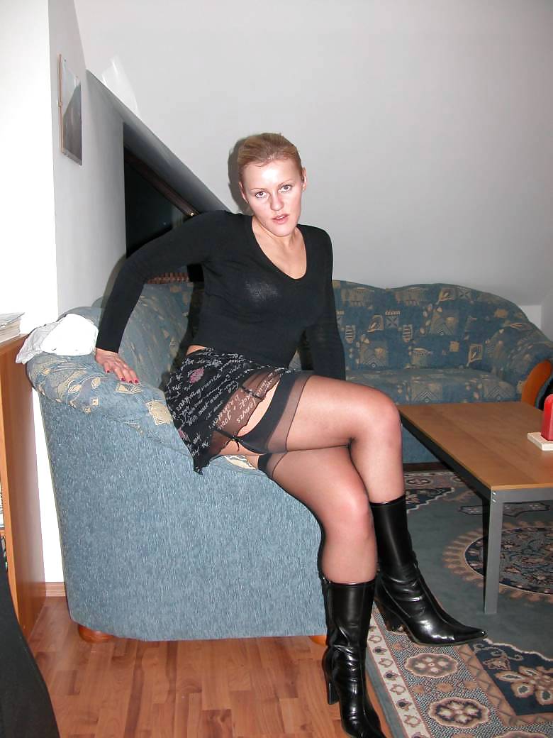 Mature and milf in stocking and boots #16853439