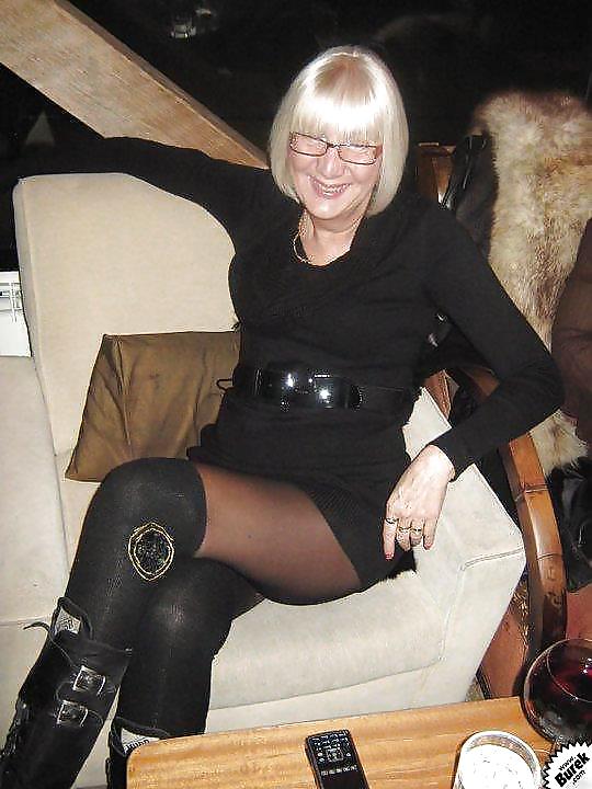 Mature and milf in stocking and boots #16853462