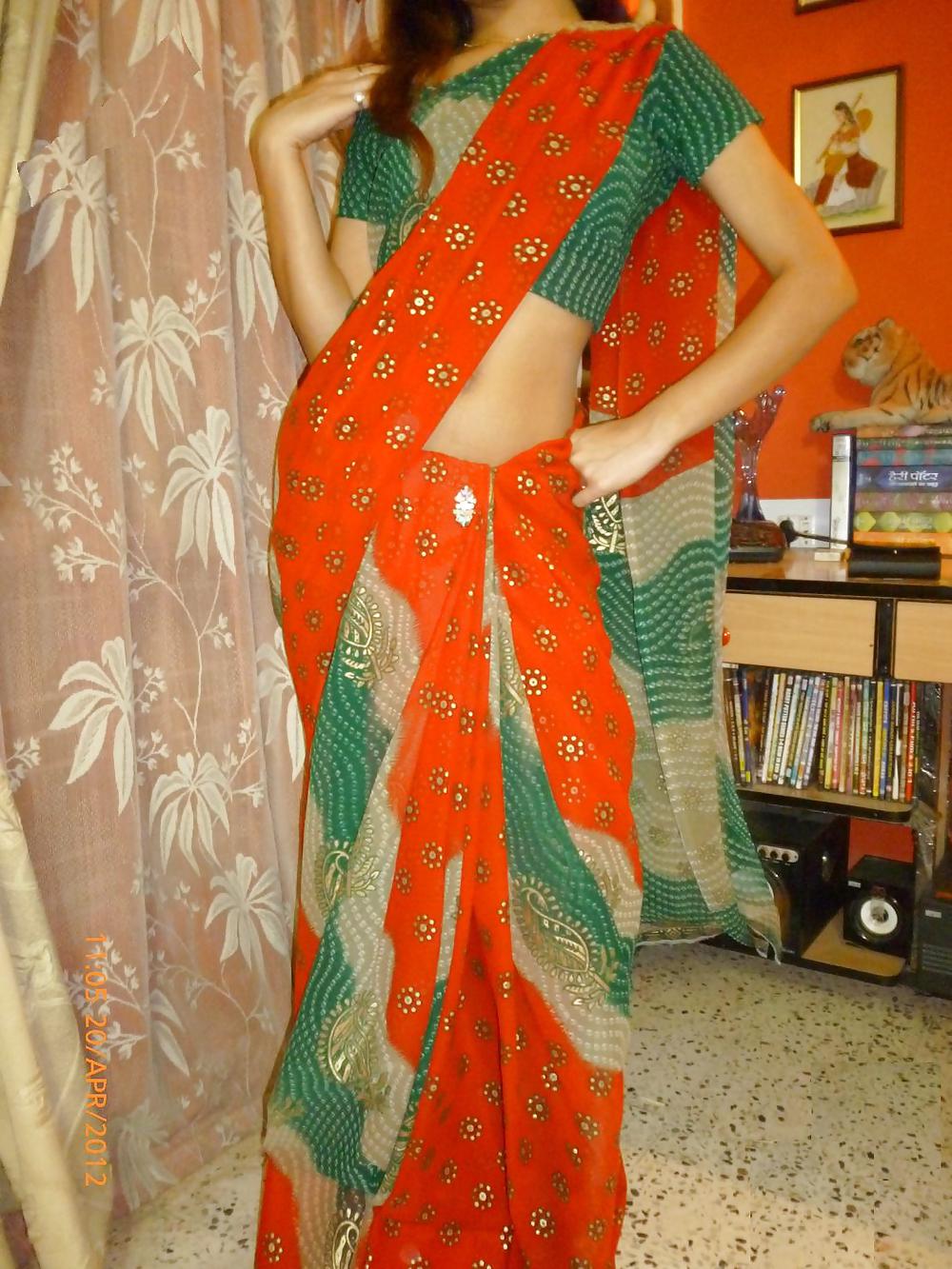 Indian Sari Wife  #11075776