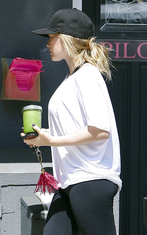 Hilary Duff Dirigé Vers Une Salle De Fitness à Los Angeles #5191223