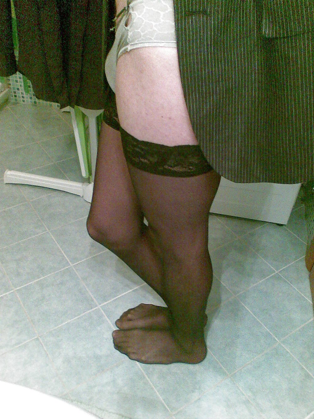 Marta: shemale stockings mirror #3221014