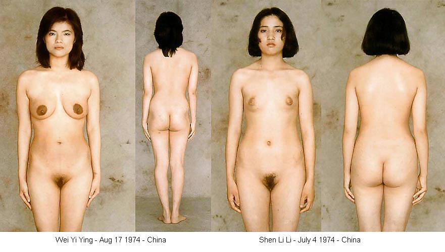 Mujeres con ropa y sin ropa de todo tipo.
 #19644779