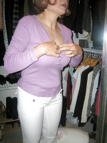 MarieRocks 50+ White Jeans Hot MILF #19383957
