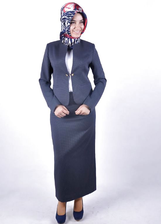 Turban Tragenden Modelle - Jilbab Hijab Mode-Modell #15824070