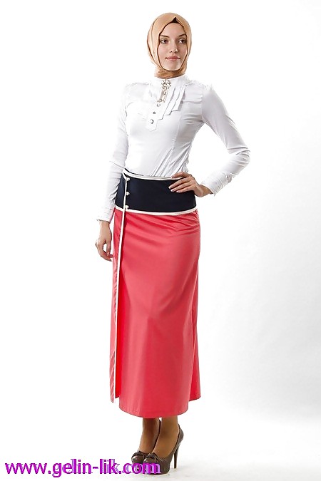 Turban Tragenden Modelle - Jilbab Hijab Mode-Modell #15824087