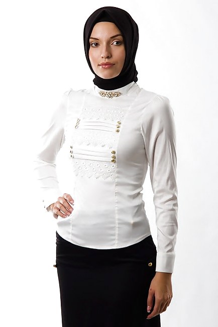 Turban Tragenden Modelle - Jilbab Hijab Mode-Modell #15824166