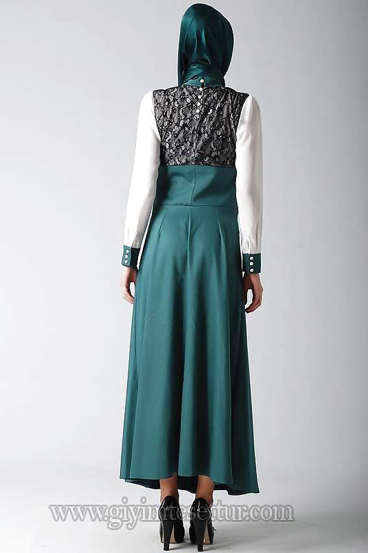 Turban Tragenden Modelle - Jilbab Hijab Mode-Modell #15824172
