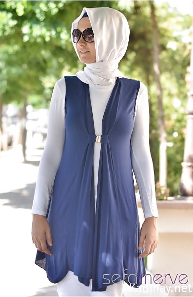 Turban Tragenden Modelle - Jilbab Hijab Mode-Modell #15824237