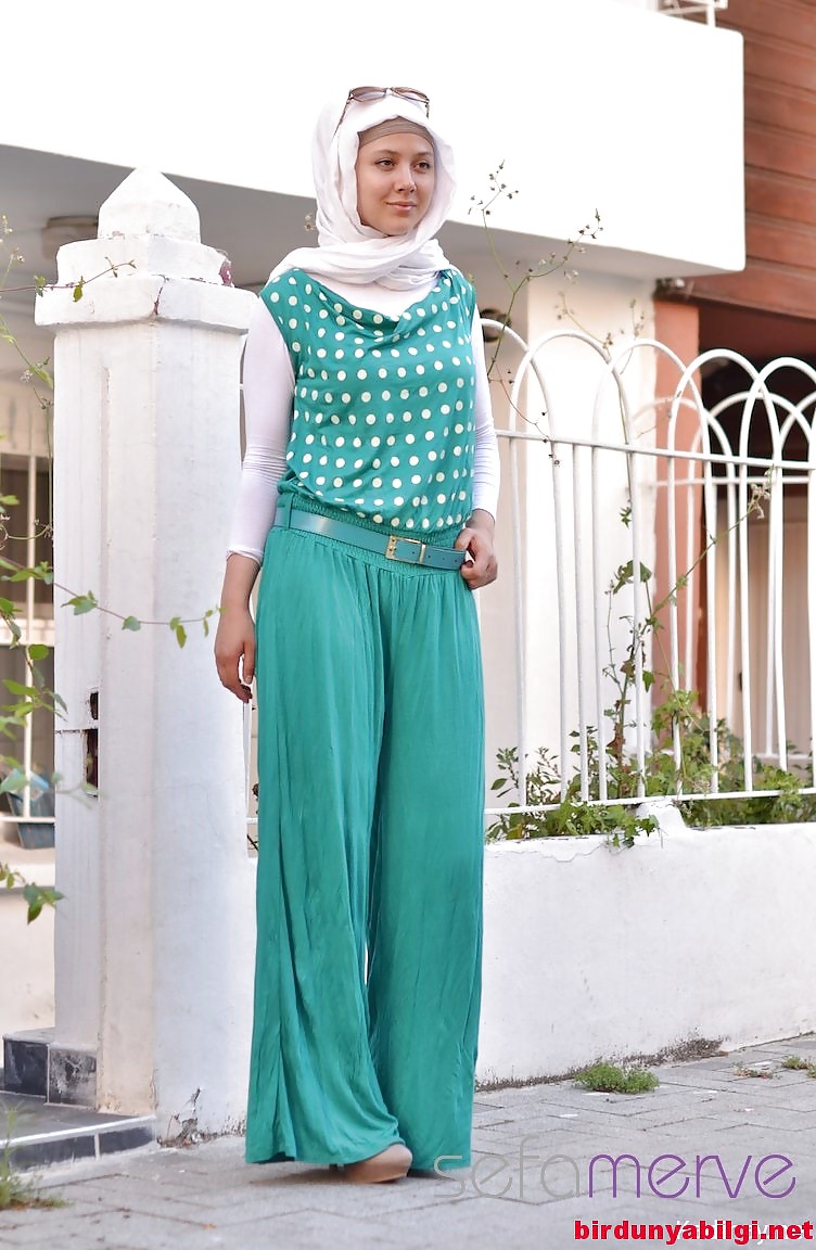 Turban Tragenden Modelle - Jilbab Hijab Mode-Modell #15824243