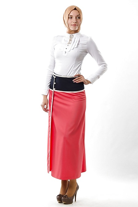 Turban Tragenden Modelle - Jilbab Hijab Mode-Modell #15824319