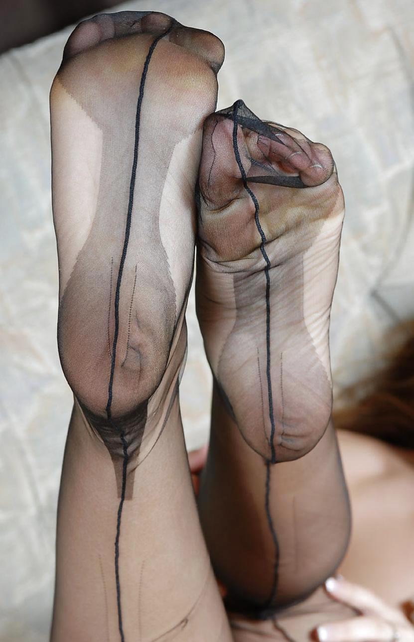 Wunderbare Susanna In Schwarz Ff-Nylons #4327111