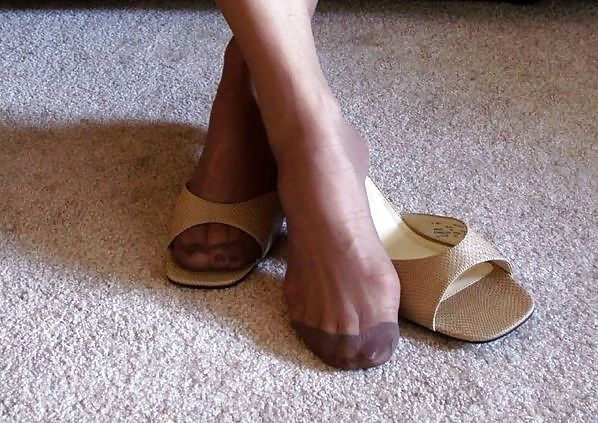 Just My Feet in Pantyhose #195680