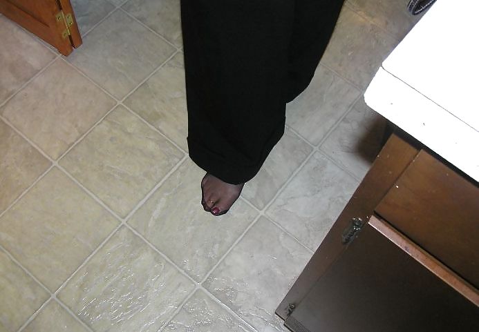 Just My Feet in Pantyhose #195704