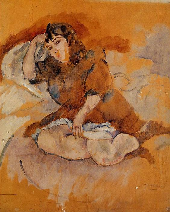 Painted EroPorn Art  101 - Jules Pascin #14616956