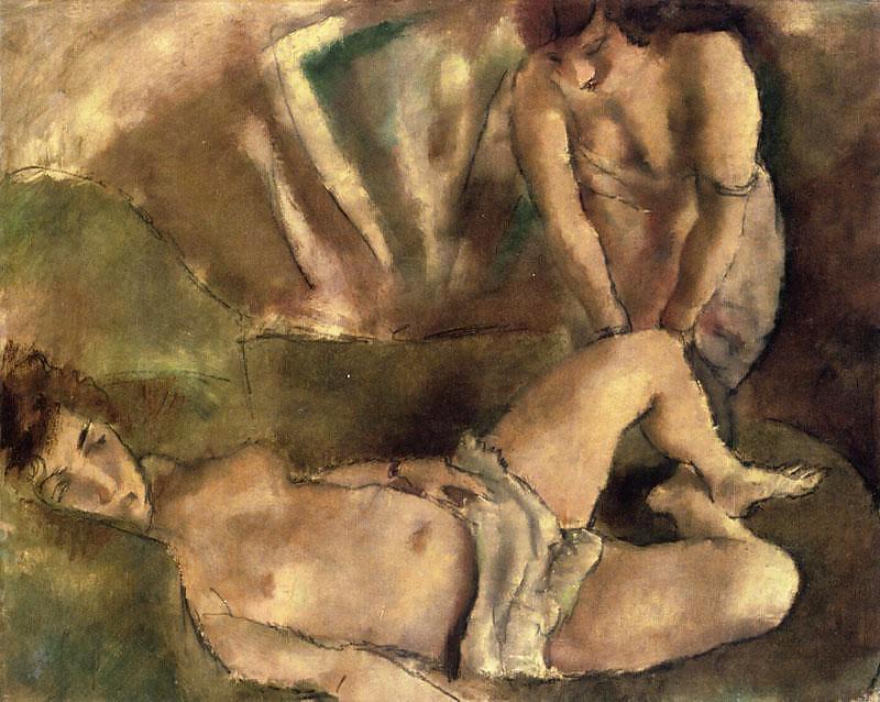 Gemalt Eroporn Kunst 101 - Jules Pascin #14617048