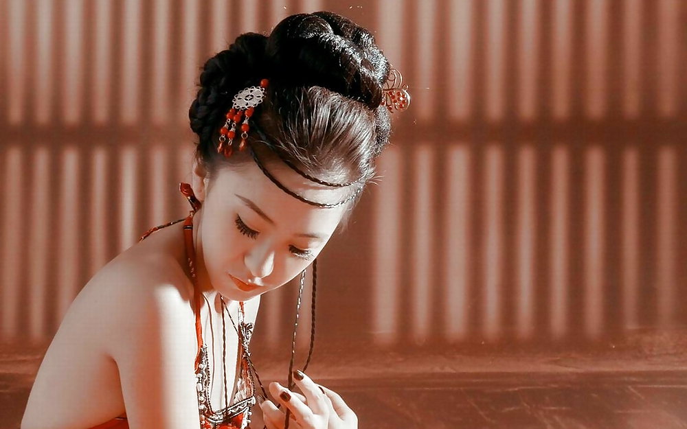 ノン・ポルノ 古代衣装を着た中国の古典美人たち
 #10809326